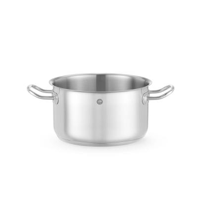 Hrnec na dušení – bez víka, HENDI, Kitchen Line, 3,5L, ⌀200x(H)115mm | 837719